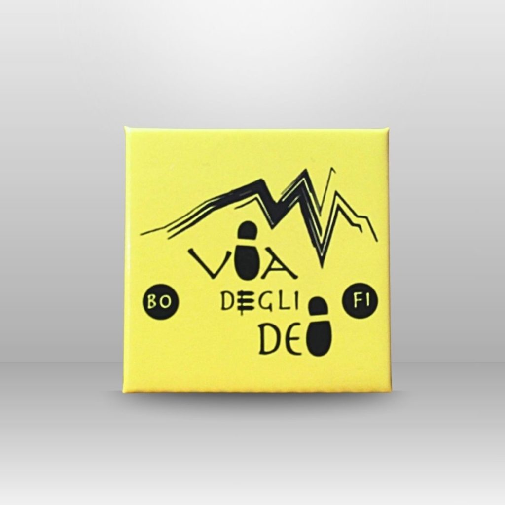 Calamita Ufficiale Via degli Dei (Gialla)