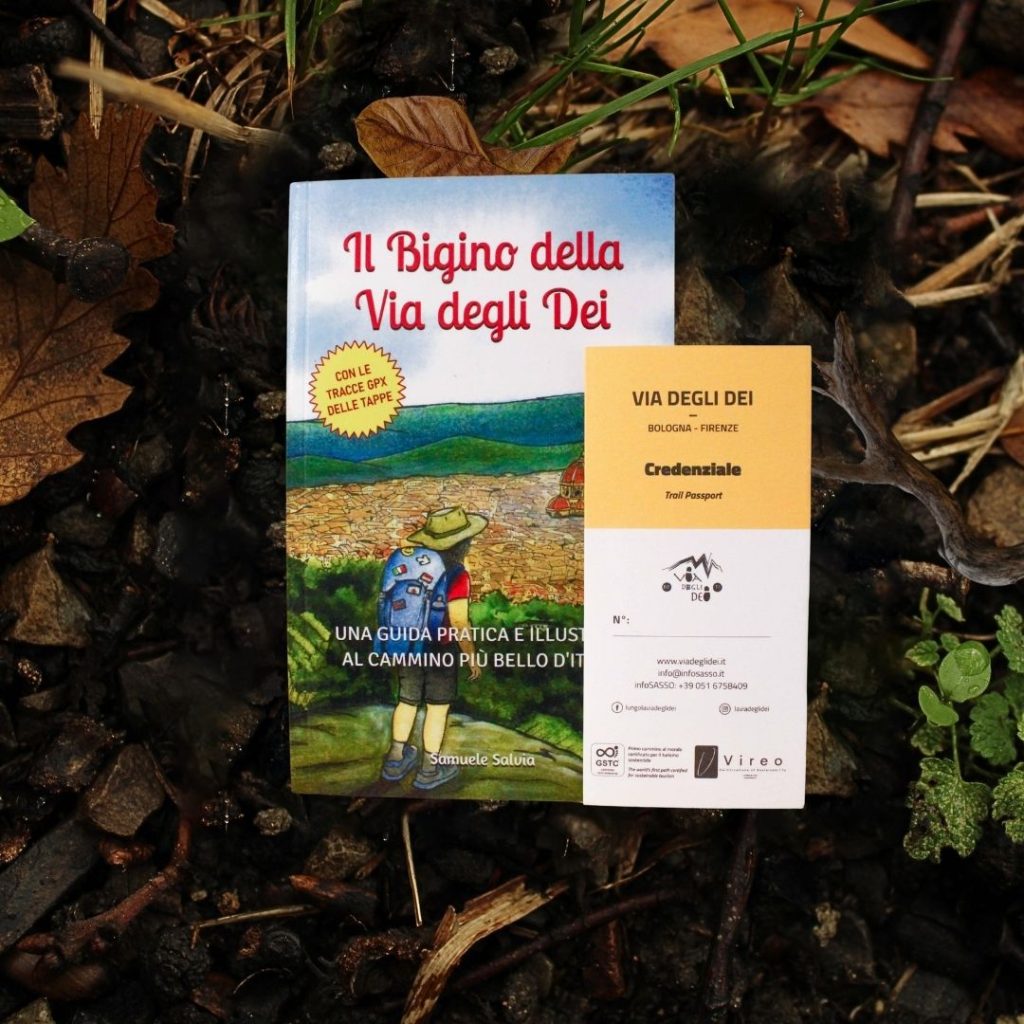 Guida “Il Bigino della Via degli Dei” + Credenziale Via degli Dei