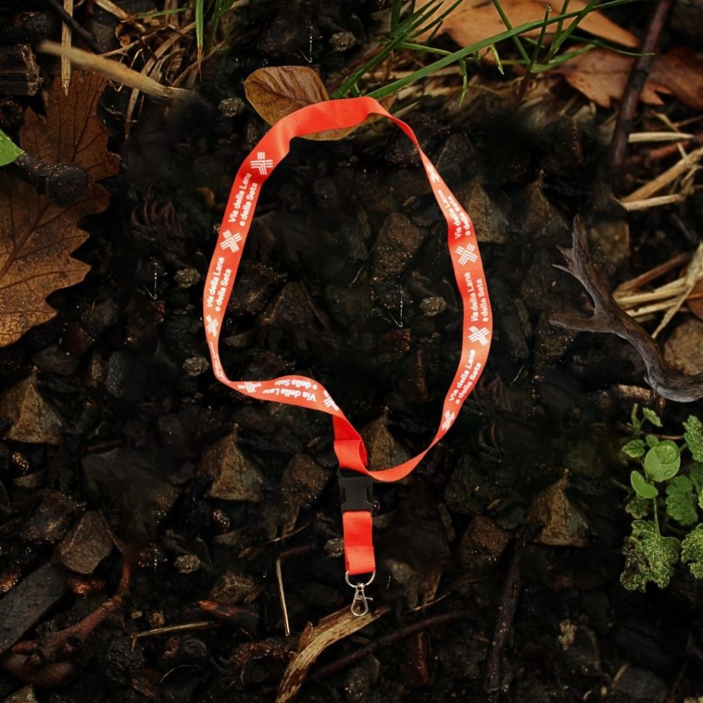 Lanyard – Laccetto da collo Via della Lana e della Seta