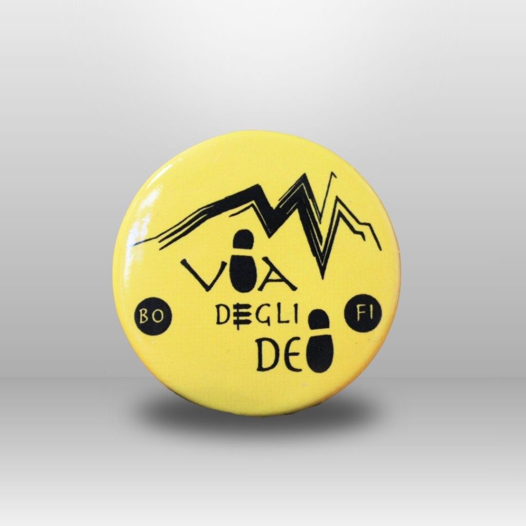 Spilla Ufficiale Via degli Dei (Gialla)