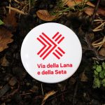 Spilla Via della Lana e della Seta